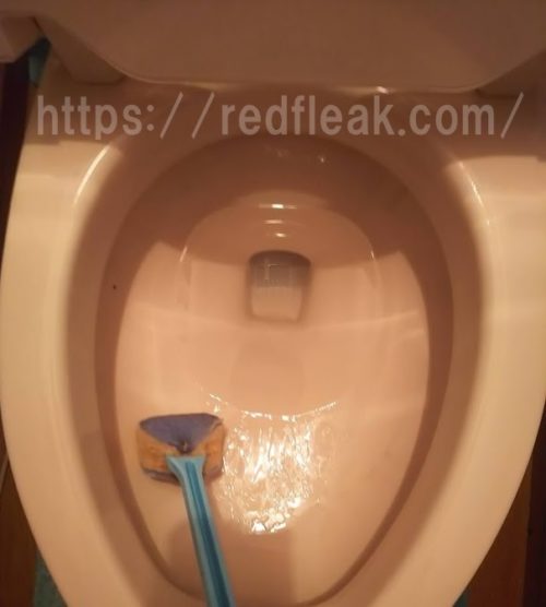 【トイレ掃除】ひどい汚れをこすらないで取る方法！酸素系漂白剤の使い方 知識で繋がる赤い糸